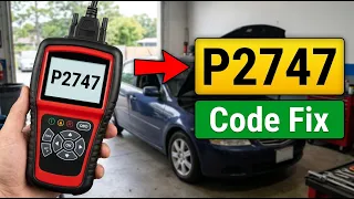 How To Fix P2747 code - Intermediate Shaft Speed Sensor B No Signal