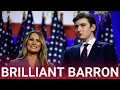 Lagu Melania praises son Barron and his role in Donald Trump's winning presidential campaign