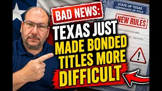 Texas Just Made Bonded Titles More Difficult Here s What Changed