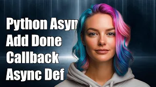 Understanding Python asyncio Using add - done