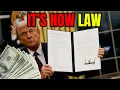 Trump Made a HUGE ANNOUNCEMENT affecting Millions Social Security Medicare More