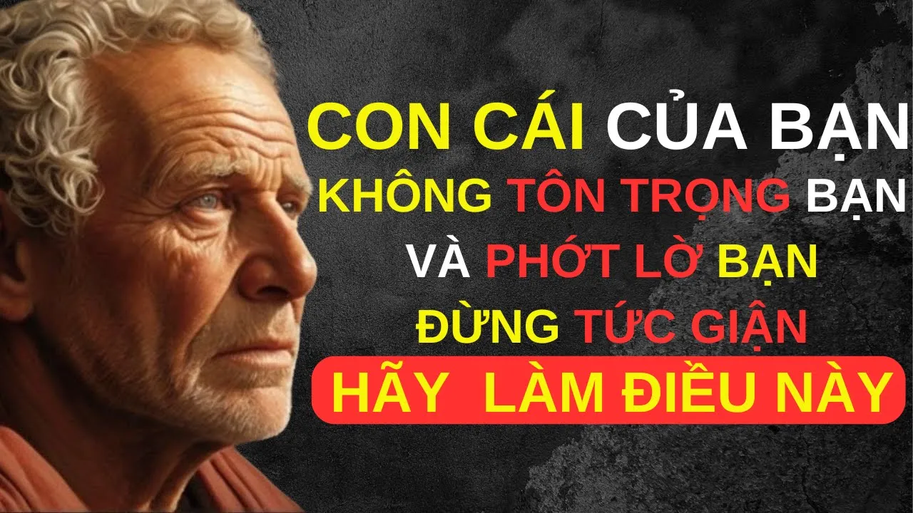 Outline Video Khi Con Bạn Không Tôn Trọng hoặc Phớt Lờ Bạn, hãy BÌNH TĨNH và LÀM ĐIỀU NÀY | Cuộc Sống Khắc Kỷ