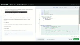 Hacker rank inheritance java solution