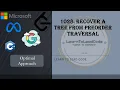 Recover a Tree From Preorder Traversal Leetcode 1028 POTD Preorder traversal Tree