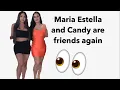 MARIA ESTELLA AND GLAMBYCANDY ARE FRIENDS AGAIN PROOF