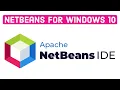 How to install NetBeans IDE for Java Programming install JDK Windows 10 Tutorial