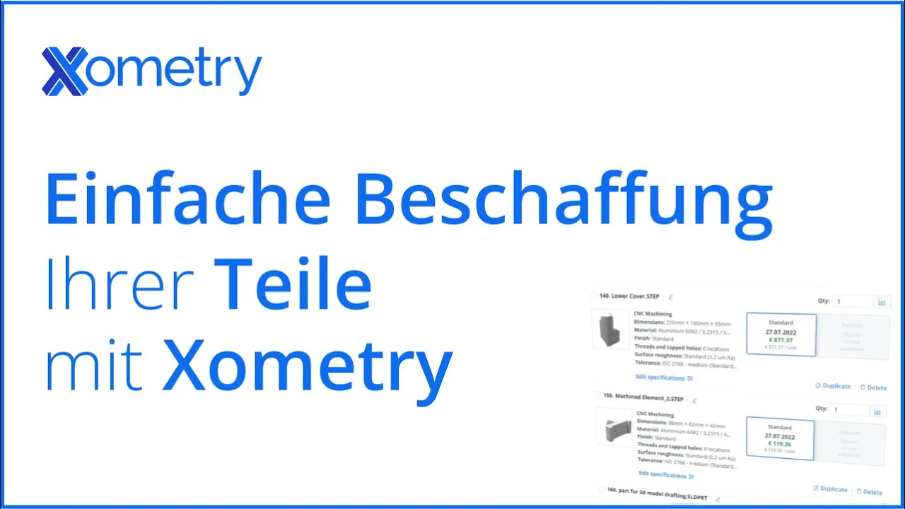 Xometry EMEA & APAC — Xometry - Custom Part Manufacturing (YouTube video ad)