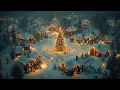 Peaceful Christmas Eve at a Snowy Gothic Village❄️Christmas Dark Academia Music for Study \u0026 Relaxing