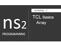 Understanding Array in TCL NS2 Tutorial 7