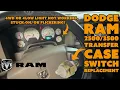 Dodge Ram 4WD Transfer Case Switch Replacement