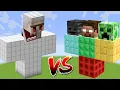 Lagu MIMICER IRON GOLEM vs All Minecraft Bosses - Minecraft Mob Battle