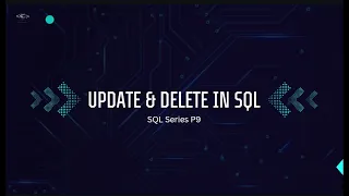 Update and Delete from Queries in SQL SQL series P9