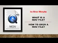 What is an MOV File and How To Open It In One Minute