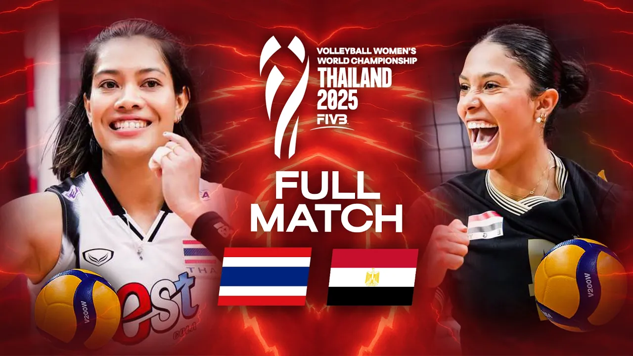 Thailand 🇹🇭 vs. Egypt 🇪🇬 - Pool Play | World Championships 2025 | Full Match