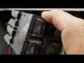 How to change a Double Pole Circuit Breaker