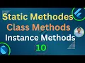 Dart Static Methods instance Method Class Methods OOP Dart Tutorial for Flutter in Bangla