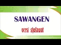 sholawat ayo sholawat versi sawangen - karaoke nada cewek