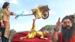 पास आते ही मारा जोरदार लात | Krishna Story | Yashomati Maiya Ke Nandlala Episode