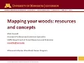 Master Woodland Owner Mapping your woods