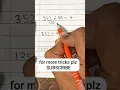 Download Lagu math trick 18; #short #shorts ; division of any three digit number by ninetynine