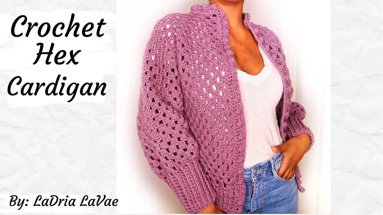 Crochet Hex Cardigan