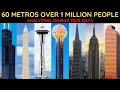 60 Metro Areas Over 1 Million People
