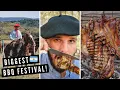 Argentine National Asado Festival Cholila Epic Argentinian BBQ Gaucho Culture in Patagonia