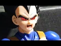 Vegeta hits a DMT cart - Stop Motion