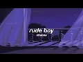 Download Lagu rihanna - rude boy (slowed + reverb) ✧