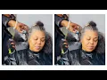 Gray Hair Coverage Big Chop