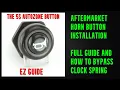 car horn button install aftermarket horn button installation
