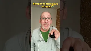 Remplir Un Formulaire En Ligne Humour Comique Rire Drole Senior Datedenaissance 