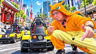 GO KART TOUR, KAPSEL HOTEL & NINJA TRAINING in TOKYO!  🇯🇵