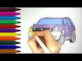 Car coloring page Jeep coloring Car coloring book Jeep painting