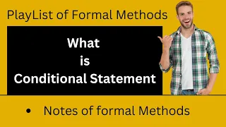 Conditional Statements in Formal Methods in Urdu and Hindi Examples By alpha coding and Tech