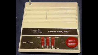 NOAA Weather Radio Stations KHB-59 and KHB-97 on June 20 1979