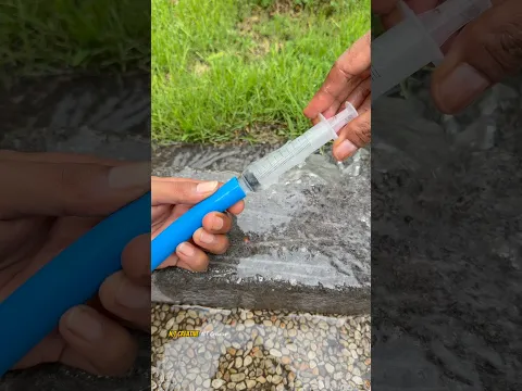 Great Idea to Connect a Garden Hose!