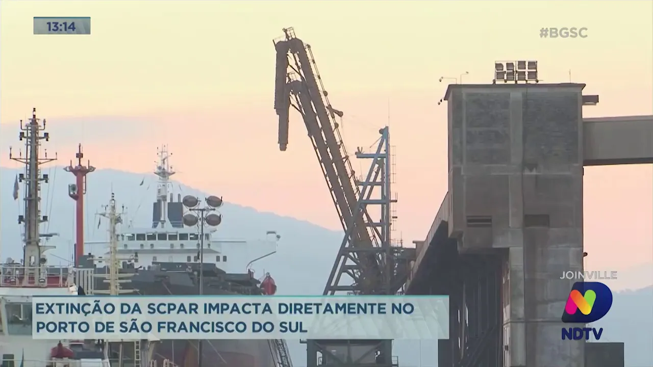 Extinção da SCPAR impacta diretamente no porto de São Francisco do Sul