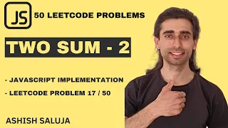 Two Sum II SOLVED Two Pointer Trick Explained Hindi JavaScript LeetCode 167