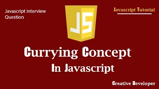Currying Concept in JavaScript JavaScript Interview Question JavaScript Tutorial JavaScript