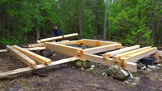I Had to Dismantle my Cabin...Here's Why. / Ep7 / Traditional Sauna Build