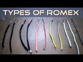 Different Types of Romex Wire or NM Electrical Cable