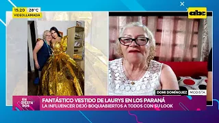 el fant stico vestido de laurys diva en los premios paran 