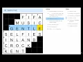 Solving Today s Mini Crossword NYT with music - 2025