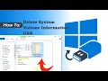 How to Delete System Volume Information from USB Drive 2 Easy Ways Rescue Digital Media