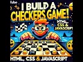 This Checkers Game is Pure JavaScript Genius HTML CSS JS Project
