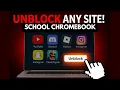 UNBLOCK on School Chromebook DECEMBER 2025 UPDATED METHOD