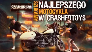 We re looking for the BEST MOTORCYCLE at CRASHEDTOYS hundreds of crashed bikes