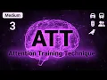 Attention Training Technique ATT for MCT 3D Stereo Intermediate 3