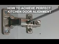Perfect Kitchen Cupboard Door Alignment Kitchen Door Hinges Know How